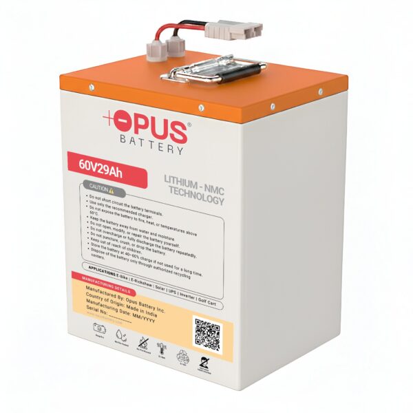 60V 29Ah Lithium Battery for Okinawa Ridge Plus