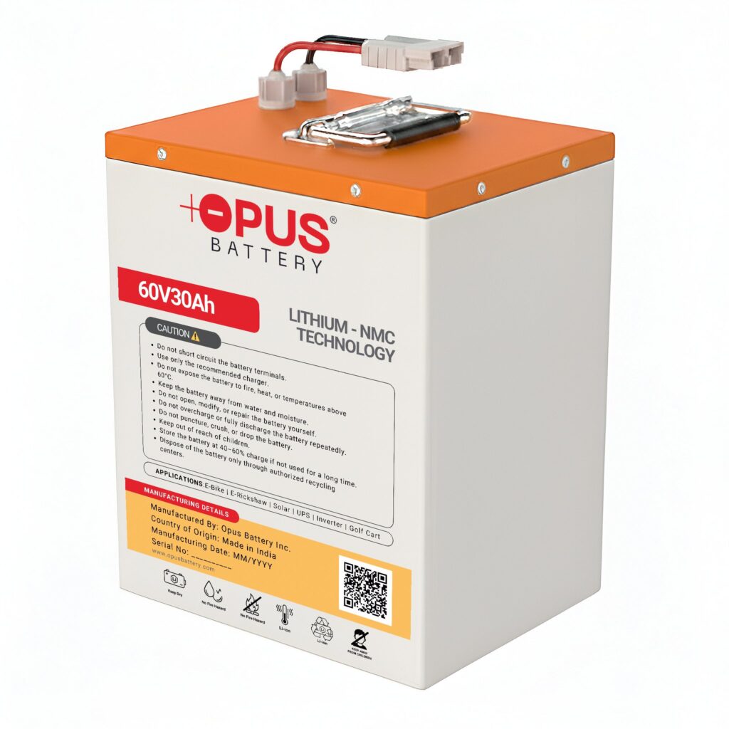 60V 30Ah Lithium Battery for Ampere Reo Li Plus